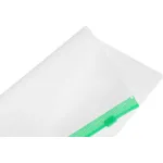 Бюрократ -BPM4AGRN (A4+, полипропилен, толщина пластика 0,15мм, молния зеленый)
