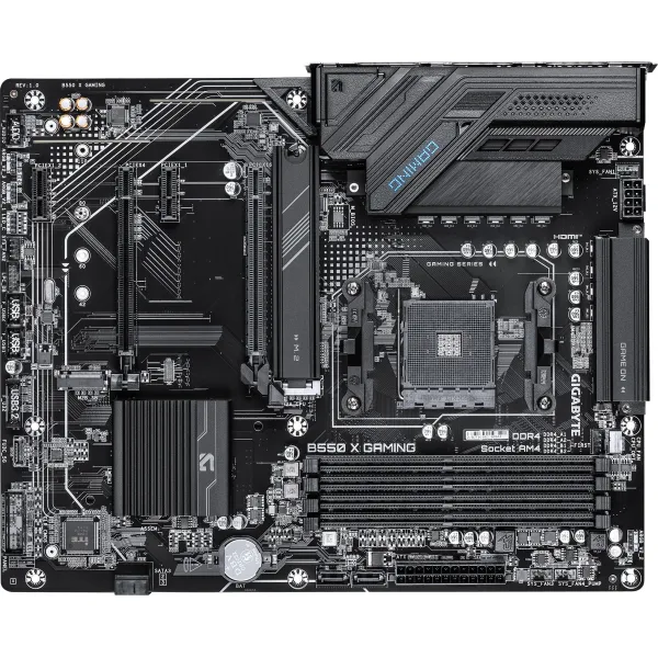 Материнская плата Gigabyte B550 X GAMING (AM4, 4x, ATX, RAID SATA: 0,1,10)