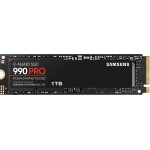Жесткий диск SSD 1Тб Samsung 990 PRO (2280, 7450/6900 Мб/с, 1550000 IOPS, PCIe 4.0 x4 (NVMe), 1024Мб, для ноутбука и настольного компьютера)