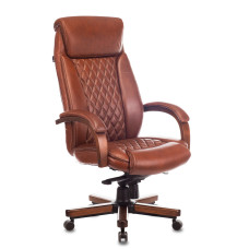 Кресло руководителя Бюрократ T-9924WALNUT