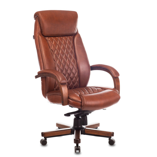 Кресло руководителя Бюрократ T-9924WALNUT