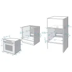 Духовой шкаф Korting OKB 1331 GNBX