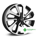 Скад KL-320 R15/6J PCD 4x100 ET 46 ЦО 54,1 черный с полированной лицевой поверхностью