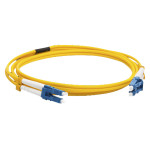 Патч-корд Lanmaster LAN-2LC-2LC/SU-2.0 (LC дуплекс, LC дуплекс, 2м, 9/125 OS1/OS2, 2вол)