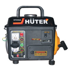 Электрогенератор Huter HT950A (бензиновый, пуск ручной, 0,95/0,65кВт, 220В, авт.работа 4ч)