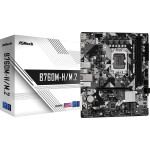 Материнская плата ASRock B760M-H/M.2 (LGA1700, Intel B760, 2xDDR5 DIMM, microATX, RAID SATA: 0,1,10,5)