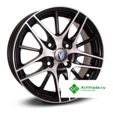 Venti 1506 R15/6J PCD 4x100 ET 45 ЦО 54,1 черный с полированной лицевой поверхностью