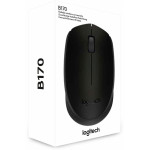 Мышь Logitech B170 Black USB (радиоканал, кнопок 3, 1000dpi)