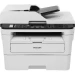 МФУ Ricoh SP 230SFNw (лазерная, черно-белая, A4, 64Мб, 30стр/м, 1200x1200dpi, авт.дуплекс, 15'000стр в мес, RJ-45, USB, WEB, Wi-Fi)