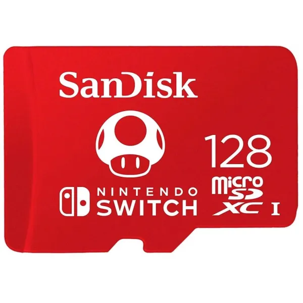 Карта памяти microSDXC 128Гб SanDisk (Class 10, 100Мб/с, UHS-I U3)