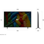 NanoCell-телевизор LG 55NANO80A6B (55
