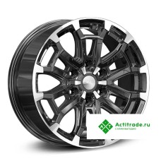 Скад Авилис R18/8J PCD 6x120 ET 42 ЦО 70,2 черный с полированной лицевой поверхностью [4230505]