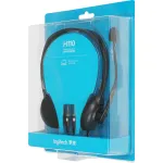 Гарнитура Logitech Stereo Headset H110 (оголовье, 3.5 мм, 1.8м, накладные, 2 x mini jack 3.5 mm)