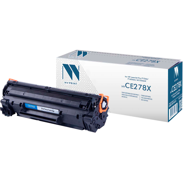 Тонер-картридж NV Print HP CE278X (LaserJet Pro M1536dnf, Р1566, Р1606W)