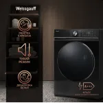 Стиральная машина Weissgauff WM 4106 D Edition(фронтальная, макс:6кг, черный)