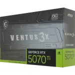 Видеокарта GeForce RTX 5070 Ti 2485МГц 16Гб MSI (GDDR7, 256бит)