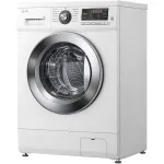 Стиральная машина LG F1096ND3(фронтальная средняя, класс стирки/отжима/э.потребления: A/B/A , макс: 6кг, 1000 об/мин, инвертер, защита: частичная, 60x85x44см, белый)