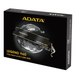 Жесткий диск SSD 4Тб ADATA Legend 960 (2280, 7400/6800 Мб/с, 550000 IOPS, PCIE 4.0 X4)