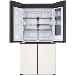 Холодильник LG GR-X24FQEKM (No Frost, A+, 3-камерный, объем 684:404/280л, инверторный компрессор, 91.4x186x68см, бежевый)