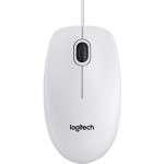 Мышь Logitech B100 White USB (кнопок 3, 1000dpi)