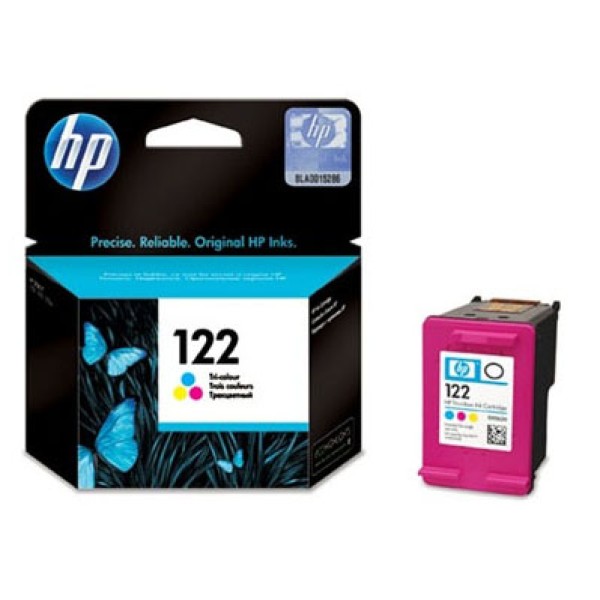 Чернильный картридж HP 122 (многоцветный; 100стр; DJ 1050A, 2050A, 3000)