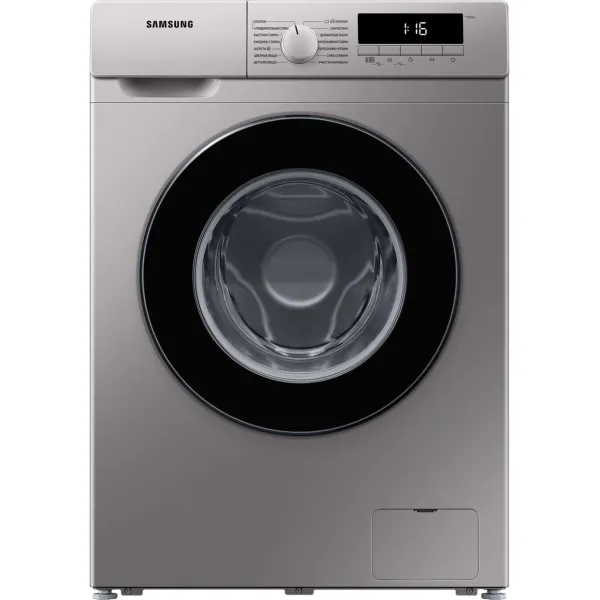 Стиральная машина Samsung WW80T3040BS(класс: A, средняя 59.5x85x46.5см, фронтальная, макс:8кг, 1400об/мин, серебристый)