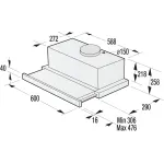 Вытяжка Gorenje TH60E7XB