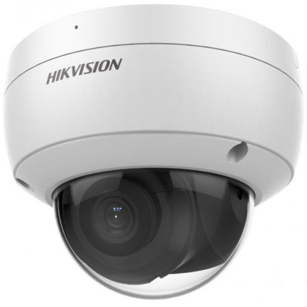 Камера видеонаблюдения Hikvision DS-2CD2123G2-IU(4MM) (IP, купольная, поворотная, уличная, 2Мп, 4-4мм, 1920x1080, 25кадр/с, 104°)