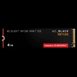 Жесткий диск SSD 4Тб Western Digital (M.2, 7000/6700 Мб/с, PCI-E, для ноутбука и настольного компьютера)