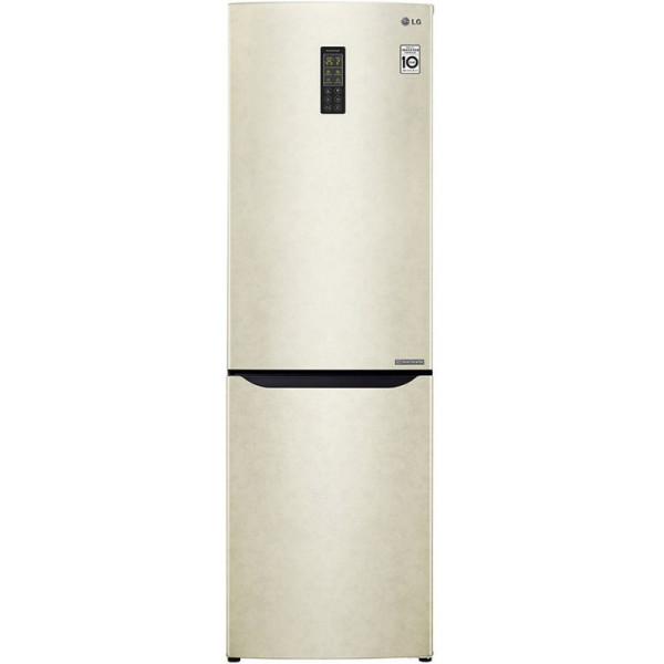 Холодильник LG GA-B419SEUL (No Frost, A+, 2-камерный, объем 354:230/124л, инверторный компрессор, бежевый)