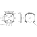 Монтажная коробка Dahua DH-PFA121