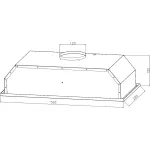 Вытяжка Weissgauff BOX 600 white
