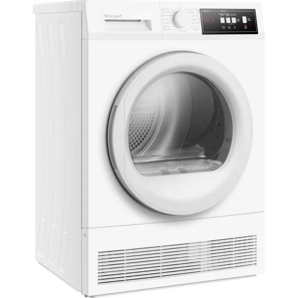 Сушильная машина Weissgauff WD 547C (конденсационная, B, макс.загрузка 7 кг, 15 программ, уровень шума 65 дБ)