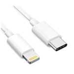 Кабель Buro (USB Type-C (m), Lightning (m), 1м, 3A)