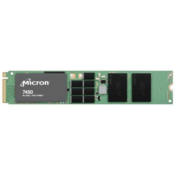 Жесткий диск SSD 3,84Тб Micron (M.2 22110, 5000/2500 Мб/с, 160000 IOPS, PCIe 4.0 x4 (NVMe), для сервера)