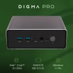 ПК Digma Pro Minimax U1 (Core i5 1235U 1300МГц, DDR4 8Гб, SSD 512Гб, Intel UHD Graphics, Windows 11)