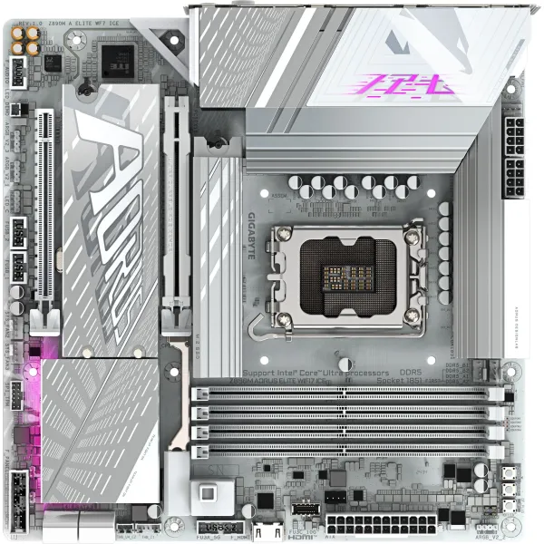 Материнская плата Gigabyte Z890M AORUS ELITE WIFI7 ICE (x)