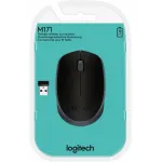 Мышь Logitech M171 Wireless Mouse Grey-Black USB (радиоканал, кнопок 3, 1000dpi)