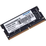 Память SO-DIMM DDR4 4Гб 2400МГц Patriot Memory (19200Мб/с, CL17, 260-pin, 1.2 В)