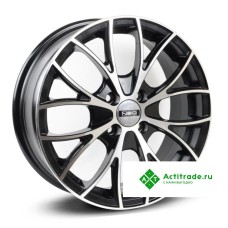 Neo 673 R16/6J PCD 4x100 ET 41 ЦО 60,1 черный с полированной лицевой поверхностью [N673-616-601-4x100-41BD]