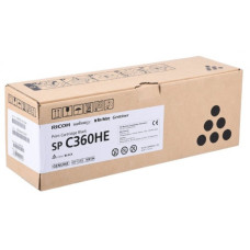 Картридж Ricoh SPC360HE (черный; 7000стр; SP C360DNw, SP C360SNw, SP C360SFNw, SP C361SFNw) [408184]