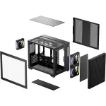 Корпус DeepCool CG330 MESH 3F (Mini-Tower, 1xUSB3.0)