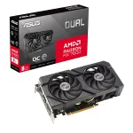 Видеокарта Radeon RX 7600 2280МГц 8Гб ASUS Dual EVO OC (GDDR6, 128бит, 1xHDMI, 3xDP)