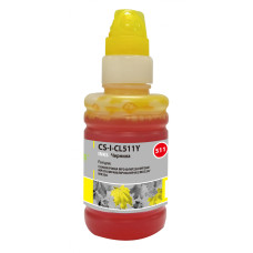 Чернила Cactus CS-I-CL511Y (желтый; 100мл; Canon Pixma MP240, MP250, MP260, MP270, MP480) [CS-I-CL511Y]