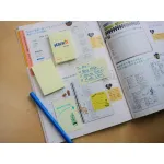 Блок самоклеящийся Hopax 21006 (бумага, желтый, 51x76мм, 100листов, 70г/м2)