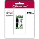 Жесткий диск SSD 128Гб Transcend 430S (2242, 560/380 Мб/с, 80000 IOPS, SATA 3Гбит/с, для ноутбука и настольного компьютера)