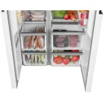 Холодильник Weissgauff WSBS 450 WNF Built-in (No Frost, A++, 2-камерный, Side by Side, объем 450:270/180л, инверторный компрессор, белый)