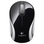 Logitech Wireless Mini Mouse M187 Black-White USB (радиоканал, кнопок 3, 1000dpi)