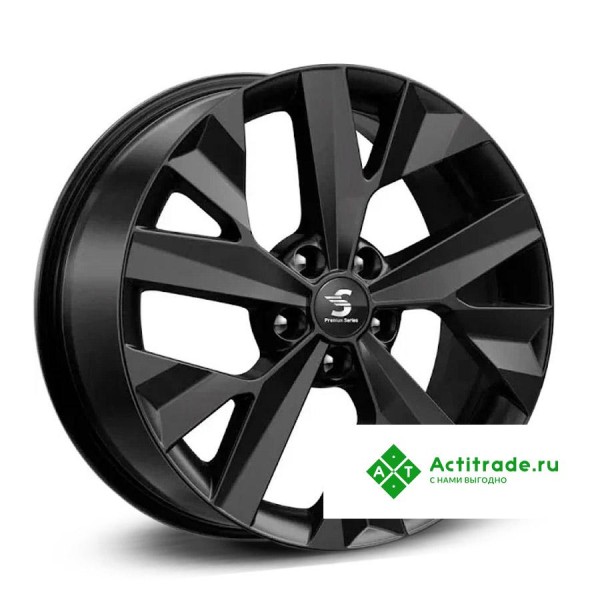Premium Series КР011 Seltos R18/7.5J PCD 5x114,3 ET 52 ЦО 67,1 черный глянцевый