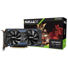 Видеокарта GeForce GTX 1660 Ti 1500МГц 6Гб Ninja (GDDR6, 192бит, 1xHDMI, 1xDP) [NK166TI66F]